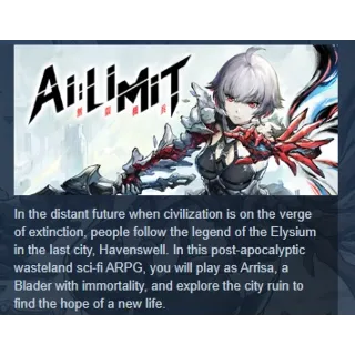 Купить AI Limit 💎 АВТОДОСТАВКА STEAM РОССИЯ