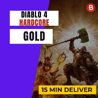 Купить Золото Diablo 4 Hardcore Быстрая доставка Диабло 4 +5%