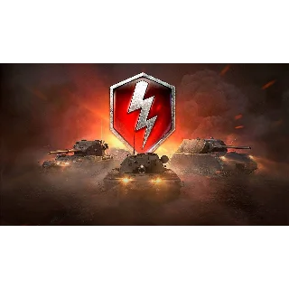 Купить Аккаунт World of Tanks Blitz 3 топа 6 према [WARGAMING]