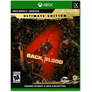 Купить ⭐ ️ Back 4 Blood: ULTIMATE Edition Xbox One Series X|S