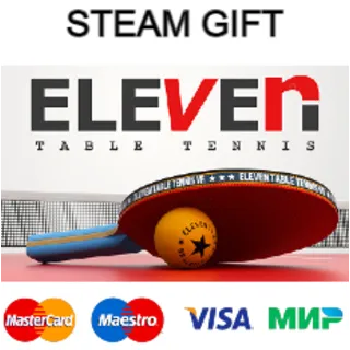 Купить Eleven Table Tennis | steam RU/UA/KZ/CНГ