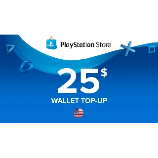 Купить 💎 Подарочная PSN карта PlayStation Network 25$ 🎮 (USA) 💎