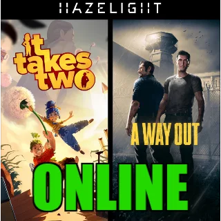 Купить ・It Takes Two + A Way Out・ОНЛАЙН・STEAM Аккаунт・