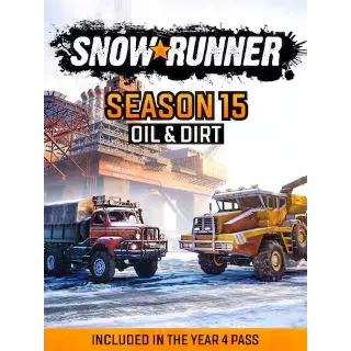 Купить SnowRunner - Season 15: Oil  Dirt | EPIC GAMES