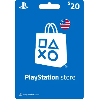 Купить 💎 Подарочная PSN карта PlayStation Network 20$ 🎮 (USA) 💎
