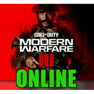 Купить ・CALL OF DUTY: MODERN WARFARE III・ОНЛАЙН・STEAM・АРЕНДА・