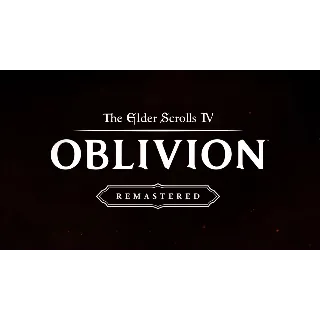 Купить The Elder Scrolls IV Oblivion Remastered Deluxe Edition