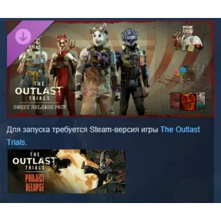 Купить The Outlast Trials Sweet Release Pack DLC АВТОДОСТАВКА STEAM РОССИЯ