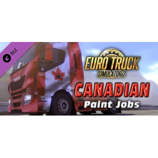 Купить Euro Truck Simulator 2 -Canadian Paint Jobs Pack 🎁 STEAM