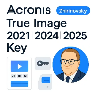 Купить КЛЮЧ ACRONIS TRUE IMAGE 2021 2024 2025