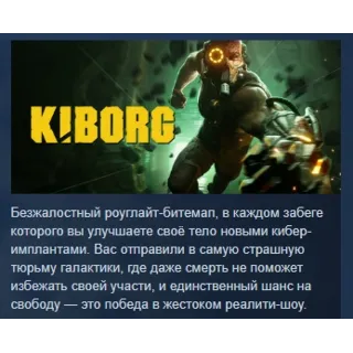 Купить KIBORG 💎 АВТОДОСТАВКА STEAM РОССИЯ