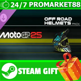 Купить ⭐ ️ВСЕ СТРАНЫ+РОССИЯ ⭐ ️ MotoGP™25 - Off Road Helmets Pack