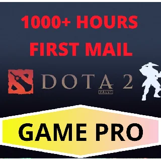 Купить DOTA 2 аккаунт от 1000+ часов + Родная почта + Подарок