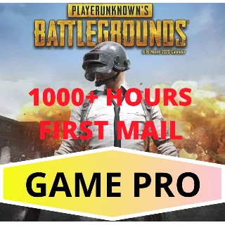 Купить PUBG аккаунт от 1000+ часов + Родная почта + Подарок