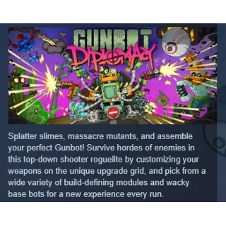 Купить Gunbot Diplomacy АВТОДОСТАВКА STEAM GLOBAL МГНОВЕННО ЛИЦЕНЗИЯ