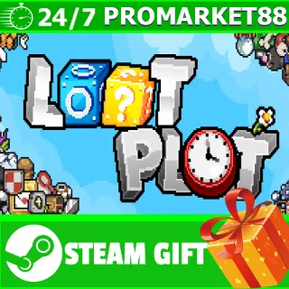 Купить ⭐ ️ВСЕ СТРАНЫ+РОССИЯ ⭐ ️ LOOTPLOT STEAM GIFT