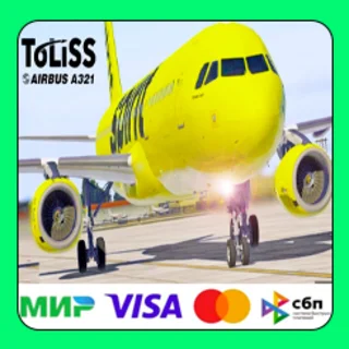 Купить Airbus A321 by Toliss X-Plane 11/12 Аккаунт