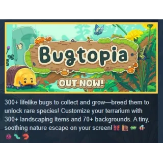 Купить Bugtopia АВТОДОСТАВКА STEAM GLOBAL МГНОВЕННО ЛИЦЕНЗИЯ