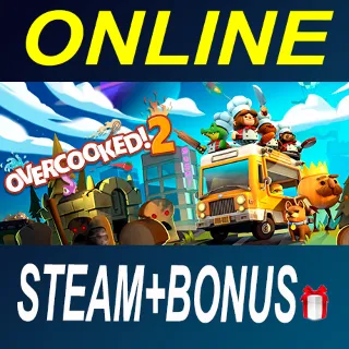 Купить Overcooked! 2 • АРЕНДА ОНЛАЙН • БЕЗ GUARD