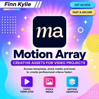 Купить MotionArray | Подписка на шаблоны видео 1 месяц