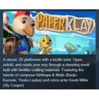 Купить PaperKlay АВТОДОСТАВКА STEAM РОССИЯ