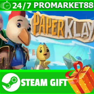 Купить ⭐ ️ВСЕ СТРАНЫ+РОССИЯ ⭐ ️ PaperKlay STEAM GIFT