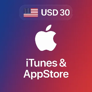 Купить 🍎 Подарочная карта Apple iTunes (USA) 30$
