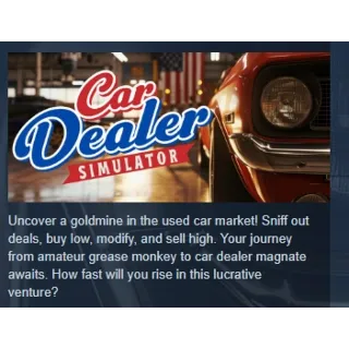Купить Car Dealer Simulator АВТОДОСТАВКА STEAM РОССИЯ