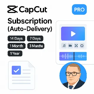 Купить CAPCUT PRO ИНДИВИДУАЛЬНАЯ ПОДПИСКА 7д,14д,1м\12м