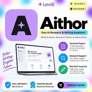 Купить Подписка на Aithor ai на 1 месяц на ваш аккаунт