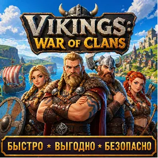 Купить Vikings: War of Clans Донат БЫСТРАЯ ДОСТАВКА