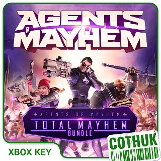 Купить AGENTS OF MAYHEM - TOTAL MAYHEM BUNDLE XBOX КЛЮЧ
