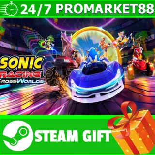 Купить ⭐ ️ВСЕ СТРАНЫ+РОССИЯ ⭐ ️ Sonic Racing: CrossWorlds STEAM