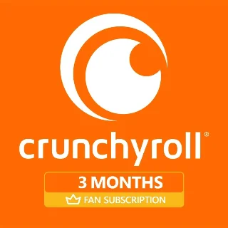 Купить CRUNCHYROLL PREMIUM MEGA FAN НА 3 МЕСЯЦА 🔥