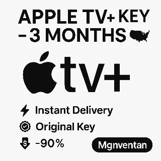 Купить 📺 Ключ Apple TV+ – 3 месяца (США) 🔑 Мгновенная до 🔐