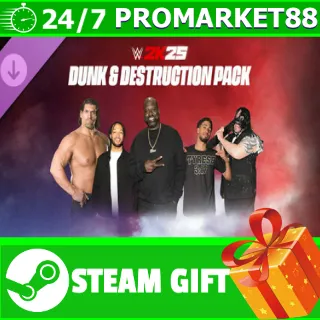 Купить ⭐ ️ВСЕ СТРАНЫ+РОССИЯ ⭐ ️ WWE 2K25 Dunk  Destruction Pack