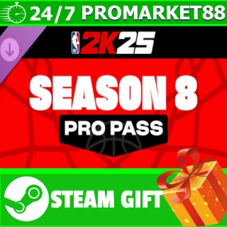 Купить ⭐ ️ВСЕ СТРАНЫ+РОССИЯ ⭐ ️ NBA 2K25 Pro Pass: Season 8 STEAM