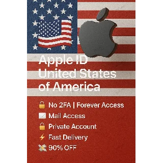 Купить 🇺🇸 🔐 Apple ID США | Нет 2FA | Активен и готов 🚀