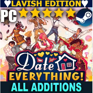 Купить ・DATE EVERYTHING! (2025)・LAVISH EDITION・STEAM АККАУНТ・