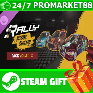 Купить ⭐ ️ Rally Mechanic Simulator - Rally Pack: vol. 1 STEAM