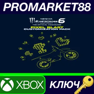 Купить ⭐ Monster Energy Supercross 6 - Pixel Blast Customizati
