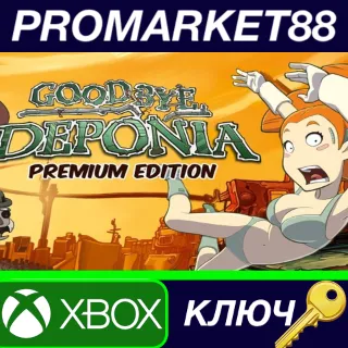 Купить ⭐ Goodbye Deponia US XBOX One / Xbox Series X|S КЛЮЧ