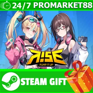 Купить ⭐ ️ВСЕ СТРАНЫ+РОССИЯ ⭐ ️ PUMP IT UP RISE STEAM GIFT
