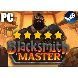 Купить ・BLACKSMITH MASTER (2025)・STEAM АККАУНТ・НА 90 ДНЕЙ