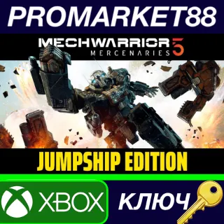 Купить ⭐ MechWarrior 5: Mercenaries: JumpShip Edition US XBOX