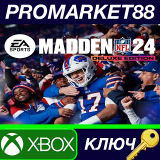 Купить ⭐ Madden NFL 24 Deluxe Edition EU XBOX One / Xbox Serie