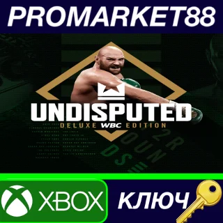 Купить ⭐ Undisputed Deluxe WBC Edition US Xbox Series X|S КЛЮЧ