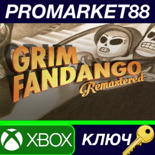 Купить ⭐ Grim Fandango Remastered EU XBOX One / Xbox Series X|