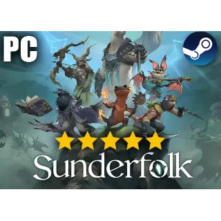 Купить ・SUNDERFOLK (2025)・STEAM АККАУНТ + ИГРЫ・НА 90 ДНЕЙ
