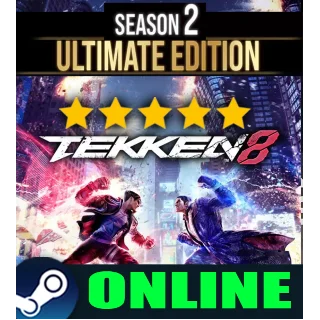 Купить ・TEKKEN 8 SEASON 2・ULTIMATE ED.・ОНЛАЙН・STEAM АККАУНТ・
